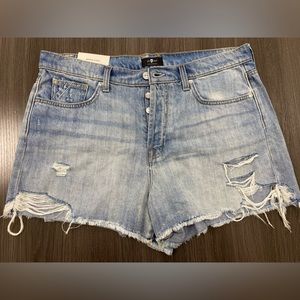 7 for all mankind Jean shorts